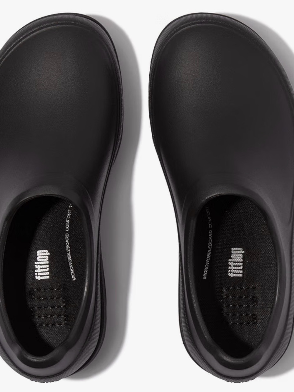 Fitflop Women Black Waterproof Clog Boots